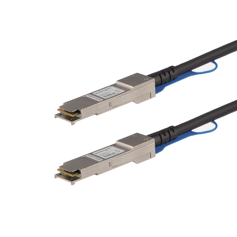 You Recently Viewed StarTech QFXQSFPDAC1M 40GbE QSFP+ Copper DAC 40 Gbps Low Power Passive Transceiver Image